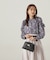 モノトーンフラワーフリルブラウス　24AW