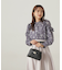 モノトーンフラワーフリルブラウス　24AW