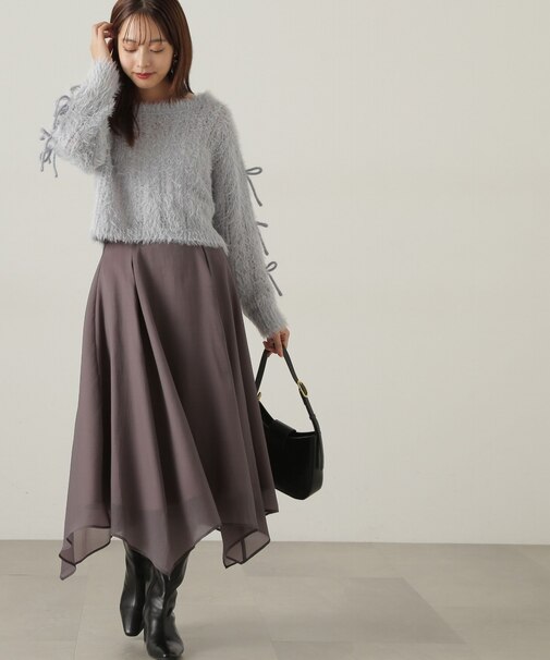 イレヘムシアータックスカート　24AW