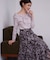 オフショルリボンニット　24AW