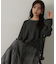 スパンコール畦ニット WEB限定カラー：ブルー　24AW