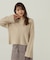 スパンコール畦ニット WEB限定カラー：ブルー　24AW