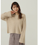 スパンコール畦ニット WEB限定カラー：ブルー　24AW
