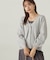 レース付きニットアンサンブル　24AW