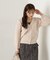 レース付きニットアンサンブル　24AW