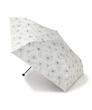 ラインフラワー折りたたみアンブレラ