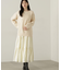 パウダーサテンティアードスカート　24AW