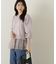 裾チュールニットチュニック　24AW