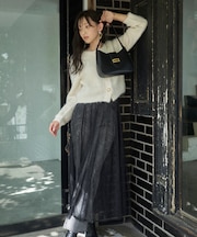 ギャザーレーススカート　24AW