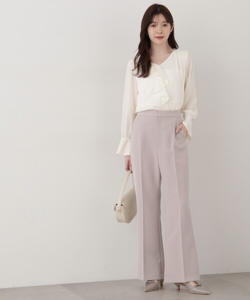 プロポーションボディドレッシング セミフレアパンツ セミフレアパンツ｜プロポーションボディドレッシングの通販