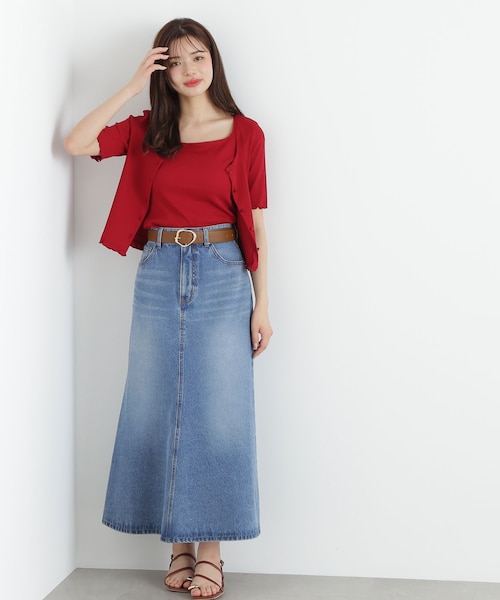 UNITED TOKYO デニムマーメイドスカート UNITED TOKYO（ユナイテッドトウキョウ）の「フィットアンド