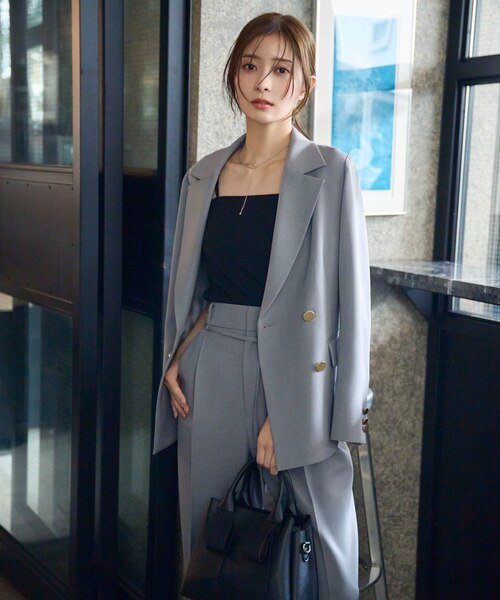 セットアップダブルテーラードジャケット｜プロポーションボディ