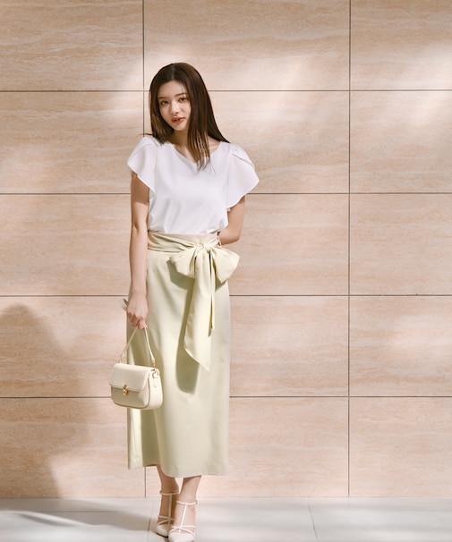 ビッグリボンナロースカート