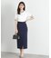 ポケット付きナロースカート