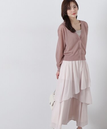 コットンボイルティアードスカート