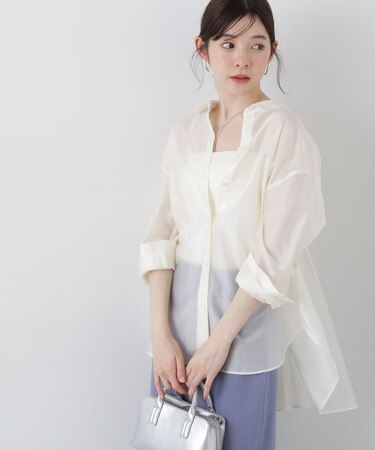 シアーシャーリングブラウス