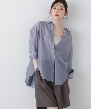シアーシャーリングブラウス
