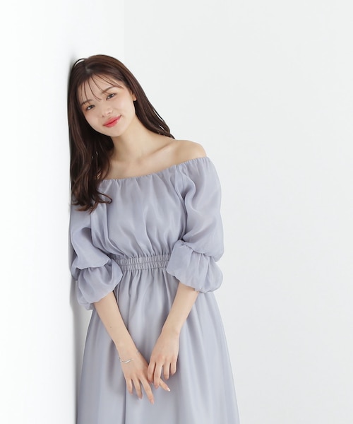 ☆新品タグ付き☆プロポーションボディドレッシング バルーンスリーブワンピース PROPORTION BODY DRESSING ワンピース バルーンスリーブ