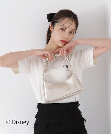 Mickey Minnie / 別注ギャザーポーチ