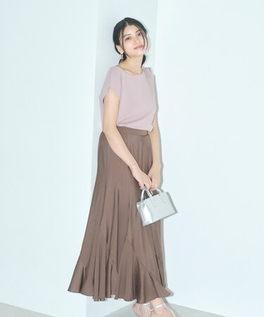 エスカルゴマーメイドフレアスカート