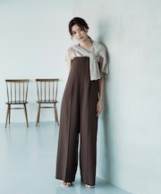＜ウォッシャブル＞2wayベアオールインワン