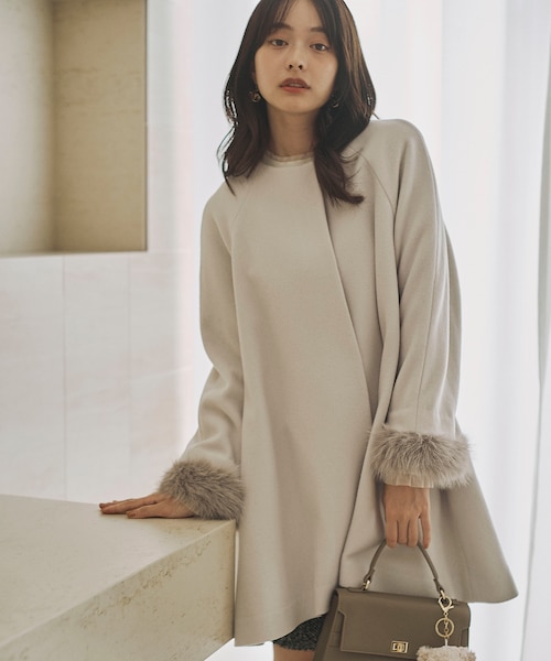 イレヘムミドル丈コート 25AW｜プロポーションボディドレッシングの