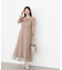 ＜藤田みりあさんコラボ＞キャミ付きチュールワンピース 25AW