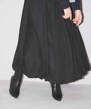 ポインテッドフレアヒールブーツ