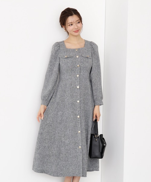 ボディドレッシングデラックス ワンピース ツイード BODY DRESSING Deluxe - BODY DRESSING Deluxe ワンピースの通販