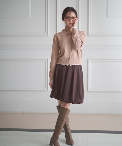 Randy ベルベットバルーンミニスカート XSサイズ ベルベットバルーンミニスカート – Randy