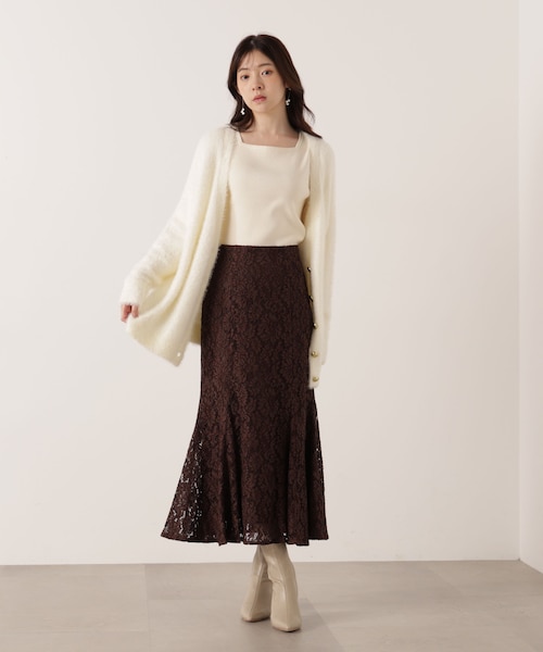 レースマーメイドスカート｜プロポーションボディドレッシングの