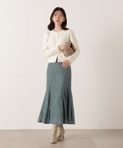 レースマーメイドスカート