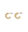 ツイストフープピアス