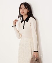 モールカラーポロニット