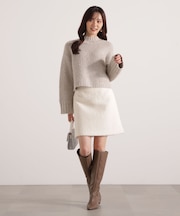シャギーミニスカート 25AW