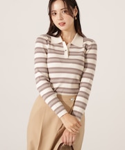 ポロボーダーニット