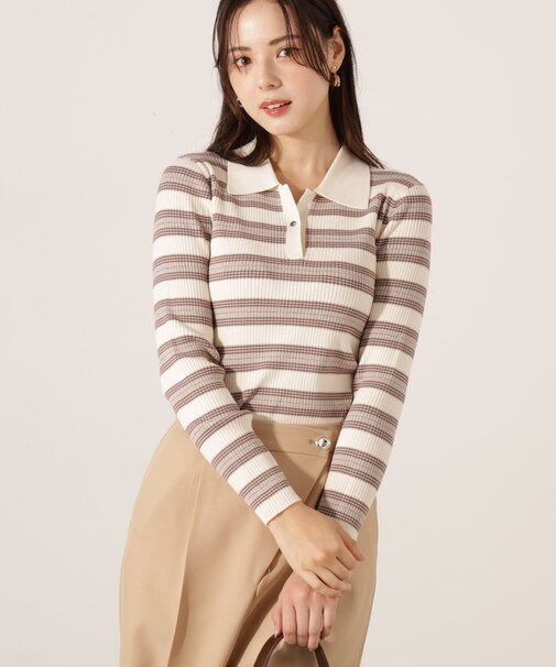 ポロボーダーニット