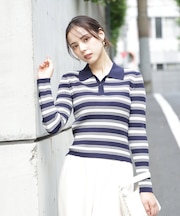 ポロボーダーニット