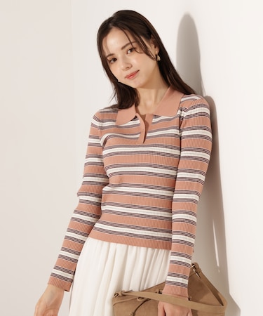 ポロボーダーニット