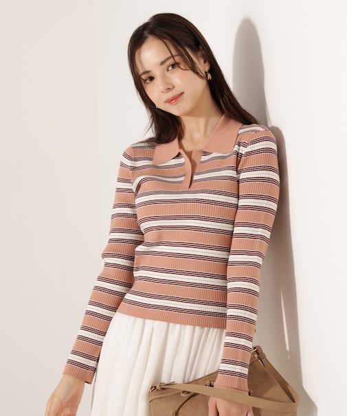 ポロボーダーニット