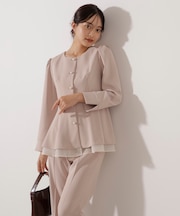 ペプラムジャケット