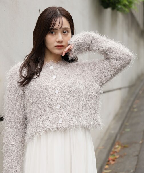 《EDIT COLOGNE》きらふわカーディガン