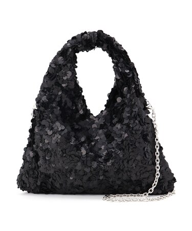 スパンコールトライアングルバッグ