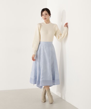 ハンカチーフヘムスカート