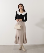 ハイウエストマーメイドスカート