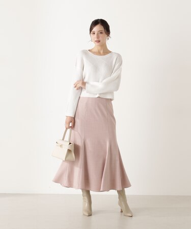 ハイウエストマーメイドスカート