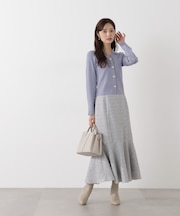 スプリングツイードマーメイドスカート