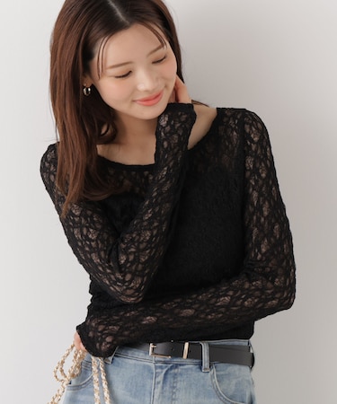 〈a/mie〉ストレッチレース