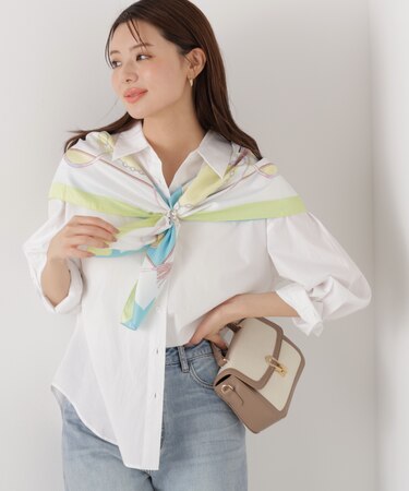 〈a／mie〉オーバーシャツ　26SS