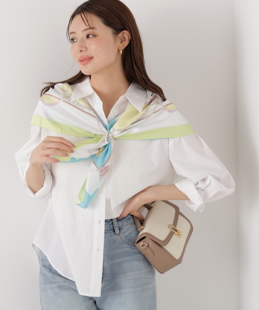 〈a／mie〉オーバーシャツ　26SS